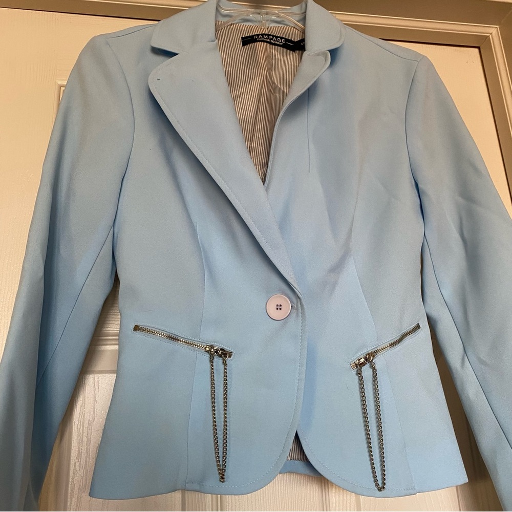 Rampage size s light blue blazer - Picture 1 of 9